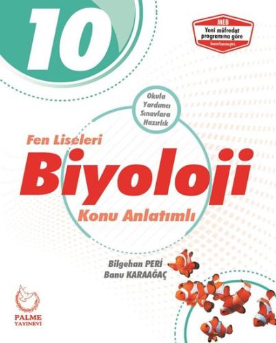 Palme 10. Sınıf Fen Liseleri Biyoloji Konu Anlatımlı