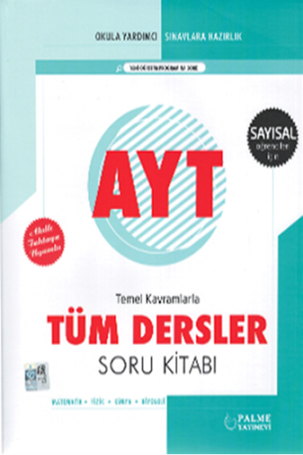 Palme AYT Sayısal Tüm Dersler Soru Kitabı