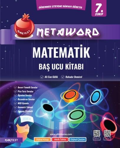 Nartest 7. Sınıf Mateword Matematik Baş Ucu Kitabı