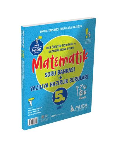 Muba 5. Sınıf Matematik Soru Bankası + Yazılıya Hazırlık Soruları 2´Si