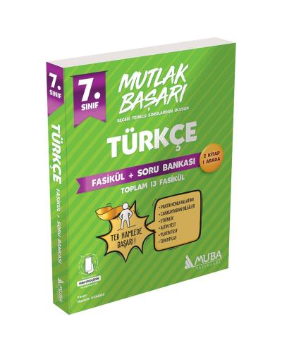 Muba 7. Sınıf Türkçe Fasiküller+Soru Bankası