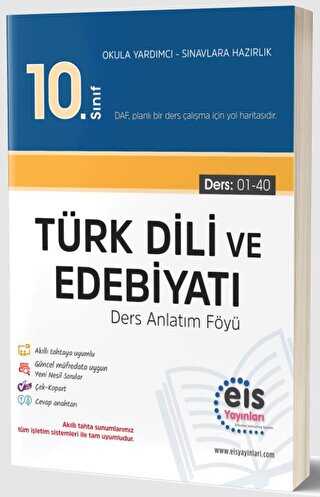 Eis 10. Sınıf Türk Dili Ve Edebiyatı DAF