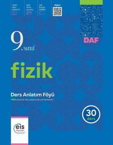 Eis 9. Sınıf Fizik (30 ders) DAF 2025