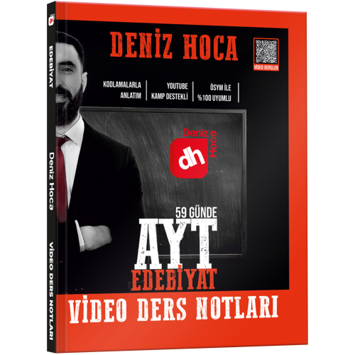 Kr Akademi Deniz Hoca 59 Günde AYT Edebiyat Video Ders Notları 2025