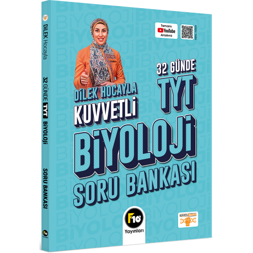 F10 Dilek Hocayla 32 Günde TYT Biyoloji Soru Bankası 2025