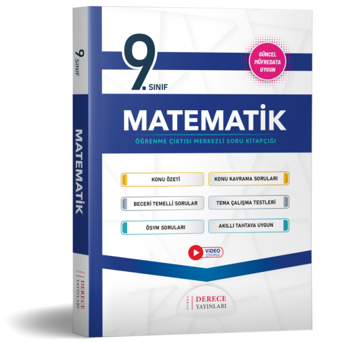 Derece 9. Sınıf Matematik Modüler Set 2025