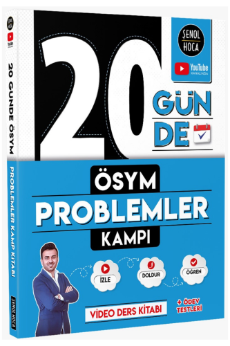 Şenol Hoca 20 Günde ÖSYM Problemler Kampı