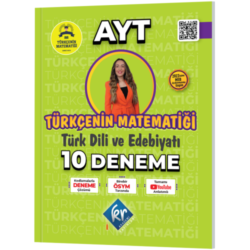 KR Akademi Türkçenin Matematiği AYT Türk Dili ve Edebiyatı 10 Deneme 2