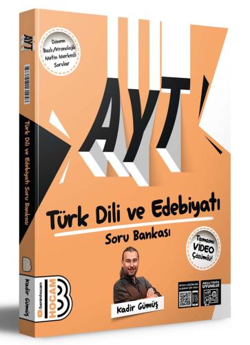 Benim Hocam AYT Türk Dili ve Edebiyatı Tamamı Video Çözümlü Soru Banka