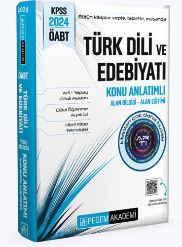 Pegem ÖABT Türk Dili ve Edebiyat Konu Anlatımlı 2024