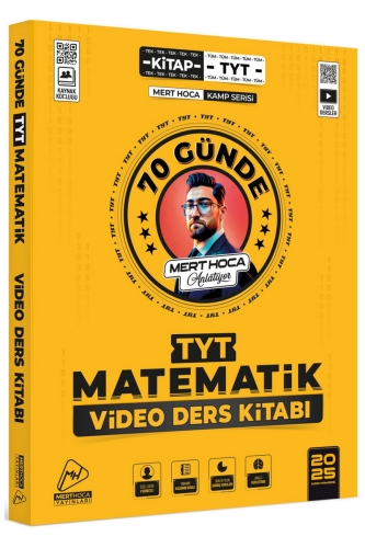 Mert Hoca 70 Günde TYT Matematik Kampı Video Ders Kitabı 2025