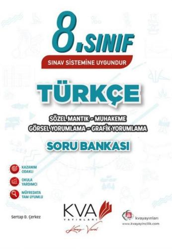 Koray Varol 8. Sınıf Türkçe Sözel Mantık Muhakeme Soru Bankası