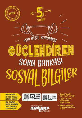 Ankara 5. Sınıf Sosyal Bilgiler Güçlendiren Soru Bankası