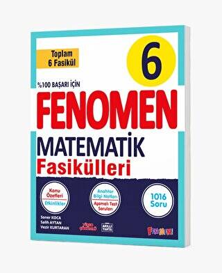 Fenomen 6. Sınıf Matematik Fasikülleri