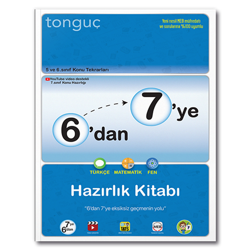 Tonguç Akademi 6`dan 7`ye Hazırlık Kitabı