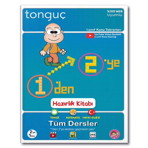 Tonguç Akademi 1'den 2'ye Hazırlık Kitabı