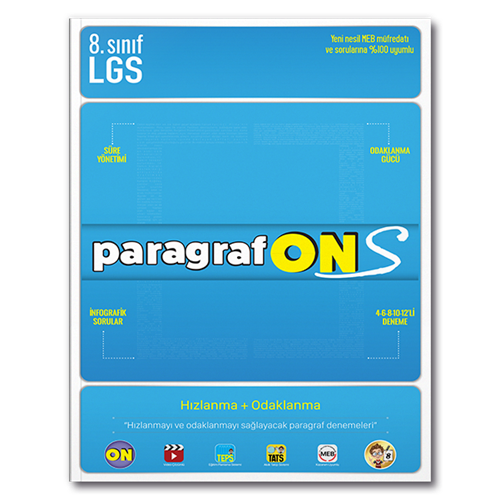 Tonguç Akademi ParagrafONS 5,6,7. Sınıf ve LGS