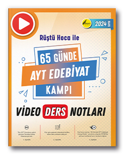 Tonguç Akademi 65 Günde AYT Edebiyat Video Ders Notları