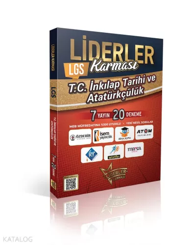 Liderler Karması 8. Sınıf T.C. İnkılap Tarihi Denemeleri 8 Yayın 23 De