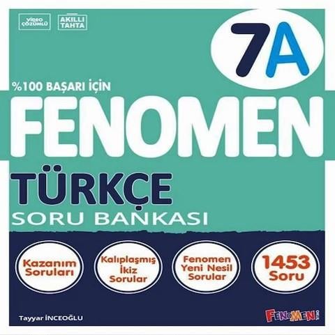 Fenomen 7. Sınıf Türkçe Soru Bankası A