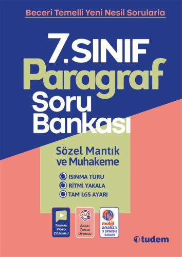 Tudem 7. Sınıf Paragraf Soru Bankası