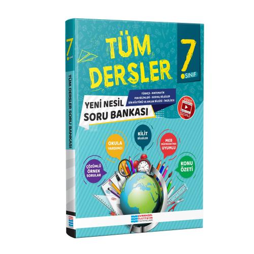 Evrensel İletişim 7. Sınıf Tüm Dersler Soru Bankası