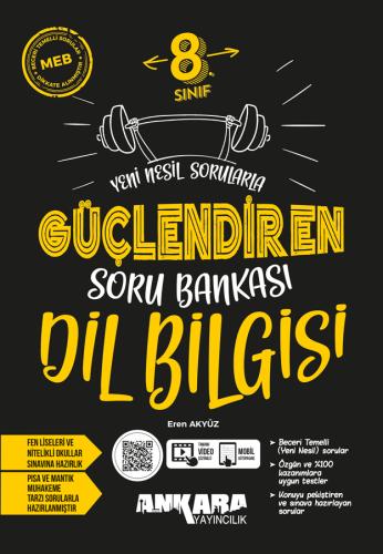 Ankara 8. Sınıf Dil Bilgisi Güçlendiren Soru Bankası