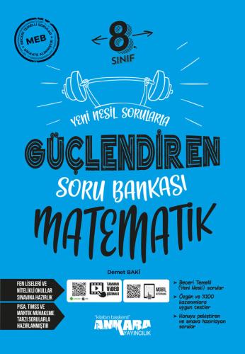 Ankara 8. Sınıf Matematik Güçlendiren Soru Bankası