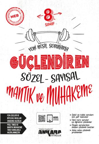 Ankara 8. Sınıf Sözel Sayısal Mantık Güçlendiren Soru Bankası