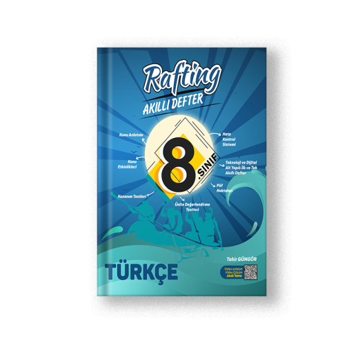 Rafting 8. Sınıf Türkçe Akıllı Defter