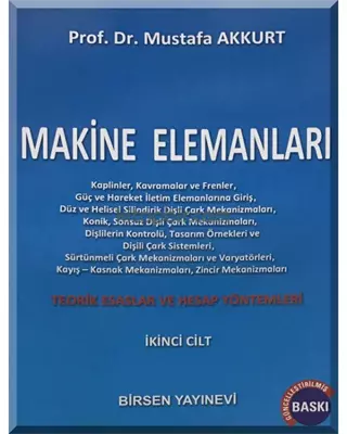 Makina Elemanları Cilt 2