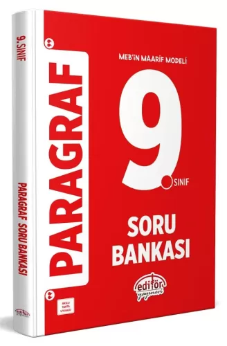 Editör 9. Sınıf Paragraf Soru Bankası 2025