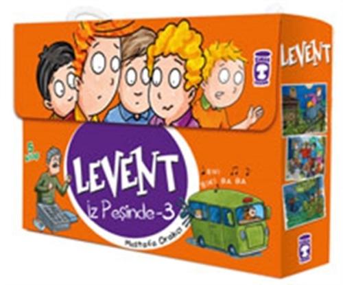 Levent İz Peşinde 3 Set 5 Kitap