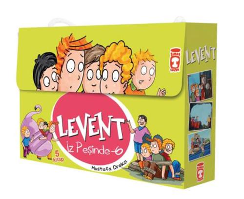 Levent İz Peşinde 6 Set 5 Kitap