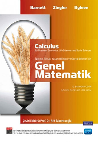 Genel Matematik İşletme, İktisat, Yaşam Bilimleri ve Sosyal Bilimler İ