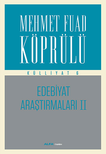 Edebiyat Araştırmaları II Külliyat 6