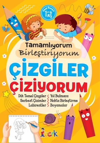 Çizgiler Çiziyorum Tamamlıyorum Birleştiriyorum