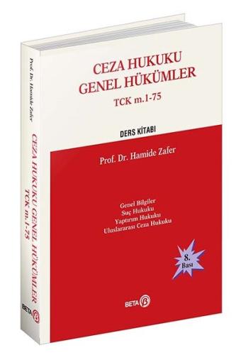 Ceza Hukuku Genel Hükümler TCK m. 1-75