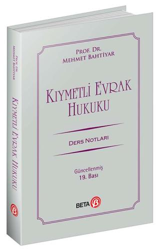 Kıymetli Evrak Hukuku Ders Notları