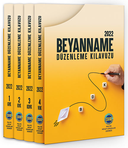 Beyanname Düzenleme Kılavuzu 2022 (4 Cilt)