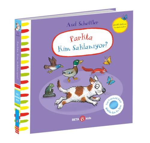 Parkta Kim Saklanıyor Keçe Kapakçıklı Kitap Ciltli