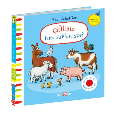 Çiftlikte Kim Saklanıyor Keçe Kapakçıklı Kitap Ciltli