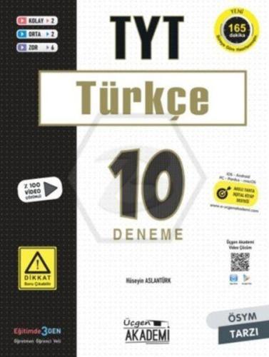Üçgen TYT Türkçe 10 Deneme