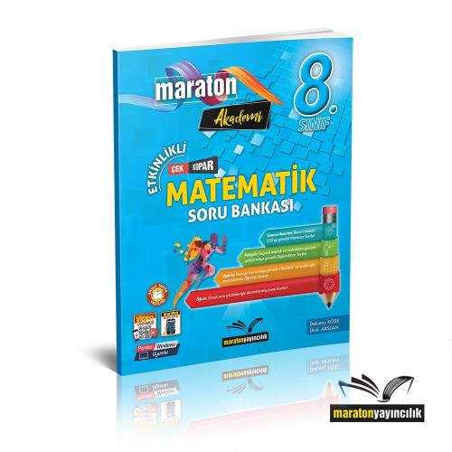 Maraton 8. Sınıf Matematik Etkinlikli Soru Bankası