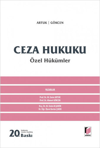 Ceza Hukuku Özel Hükümler (Ciltli)