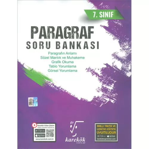 Karekök 7. Sınıf Paragraf Soru Bankası