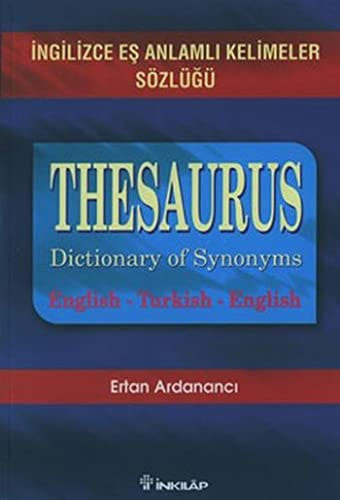 Thesaurus İngilizce Eş Anlamlı Kelimeler Sözlüğü