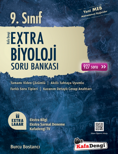 Kafadengi 9. Sınıf Extra Biyoloji Soru Bankası