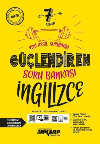 Ankara 7. Sınıf Güçlendiren İngilizce Soru Bankası