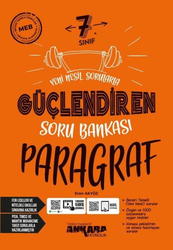 Ankara 7. Sınıf Güçlendiren Paragraf Soru Bankası